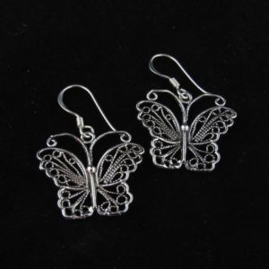 PENDIENTE MARIPOSA FILIGRANA AG
