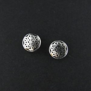 PENDIENTE FLOR DE LA VIDA AG
