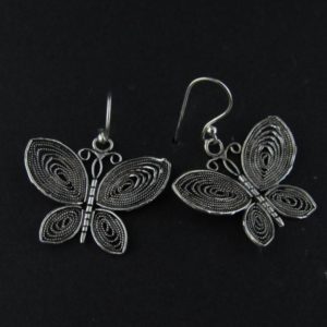 PENDIENTE MARIPOSA FILIGRANA AG