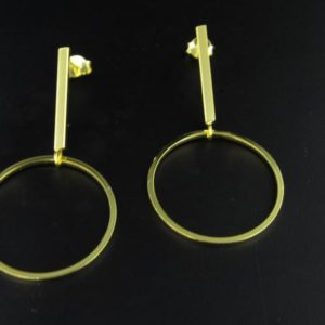 CIRCULO CON SU I C BAÑO DE ORO AG