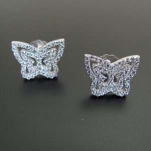 PENDIENTE CIRCONITA MARIPOSA AG