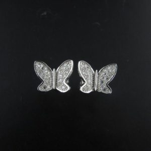 PENDIENTE MARIPOSA CIRCONITA AG