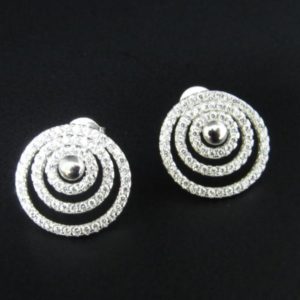 PENDIENTE ESPIRAL CON CIRCONITA AG