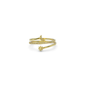 ANILLO LUNA Y ESTRELLA C CZ AG