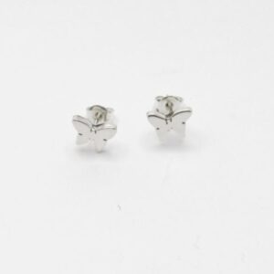 PENDIENTE MARIPOSA PLATA DE LEY