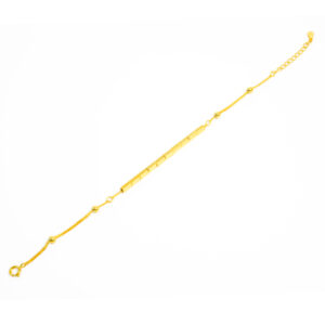 BRAZALETE CON RECTANGULOS Y BOLAS B.O.A AG