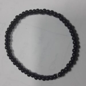 PULSERA AZABACHE 4 MM AG