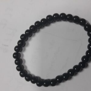 PULSERA AZABACHE 6 MM AG