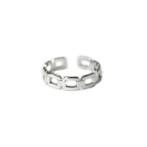 ANILLO PLATA CADENA AG