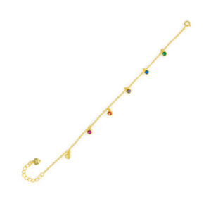 BRAZALETE CZ DE COLORES AG