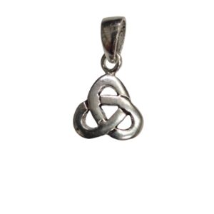 COLGANTE TRIQUETA 10MM AG