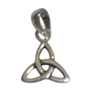 COLGANTE TRIQUETA 10MM AG