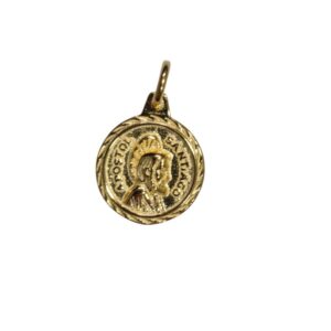 MEDALLA SANTIAGO 10MM B.O.A AG