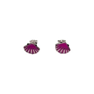 PENDIENTE VIEIRA FUCSIA AG