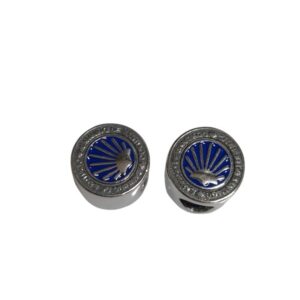 CHARM VIEIRA AZUL Y AMARILLA AG