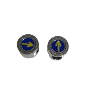CHARM FLECHA AZUL Y AMARILLA AG