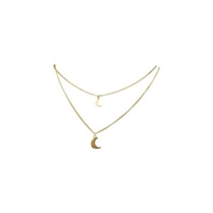 COLLAR DOBLE CON LUNA B.O.A. AG