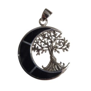 COLGANTE LUNA/ÁRBOL ONIX AG