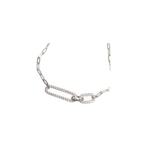 BRAZALETE ESLABON RH/CZ