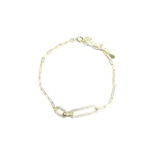BRAZALETE ESLABON B.O.A/CZ