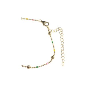 BRAZALETE BOLITAS ESMALTADAS B.O.A AG