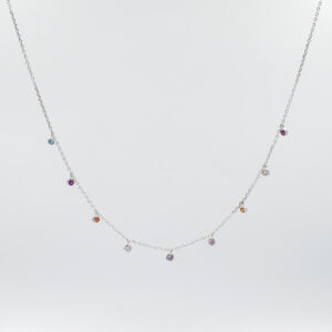 COLLAR CON CZ COLORES CHACRA AG